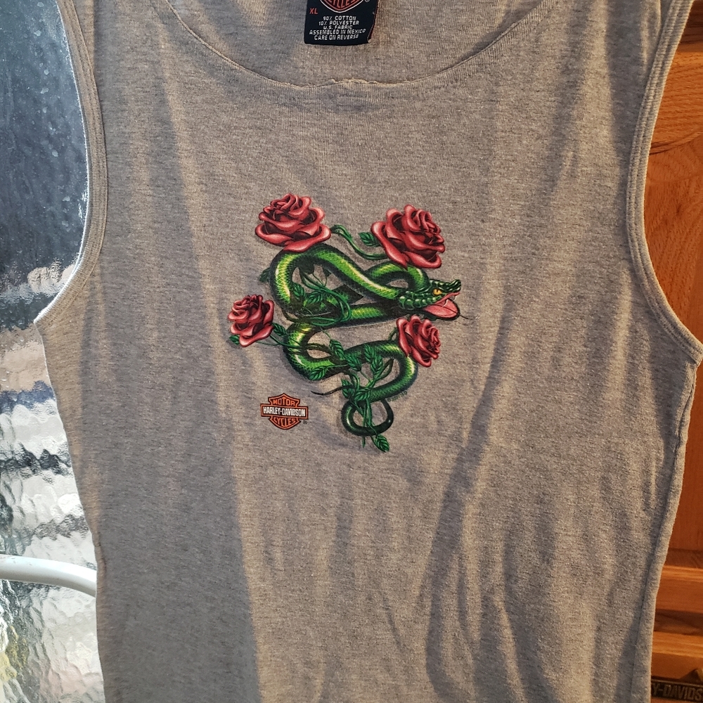 Harley Davidson sleeveless t